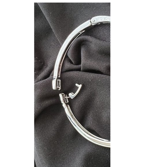 NEW Charter Club Silver-Tone Bangle Bracelet - Picture 8 of 9